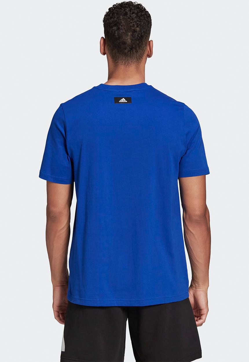 adidas Performance - Future Icons 3bar Tee - Royal Blue