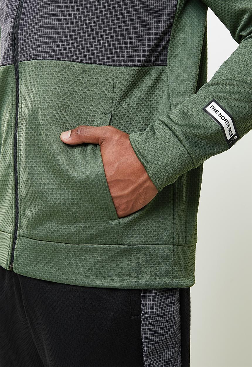 The North Face - Ma overlay jacket - green & black 