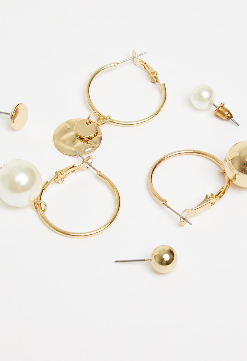 Superbalist - Lucia earring pack - gold