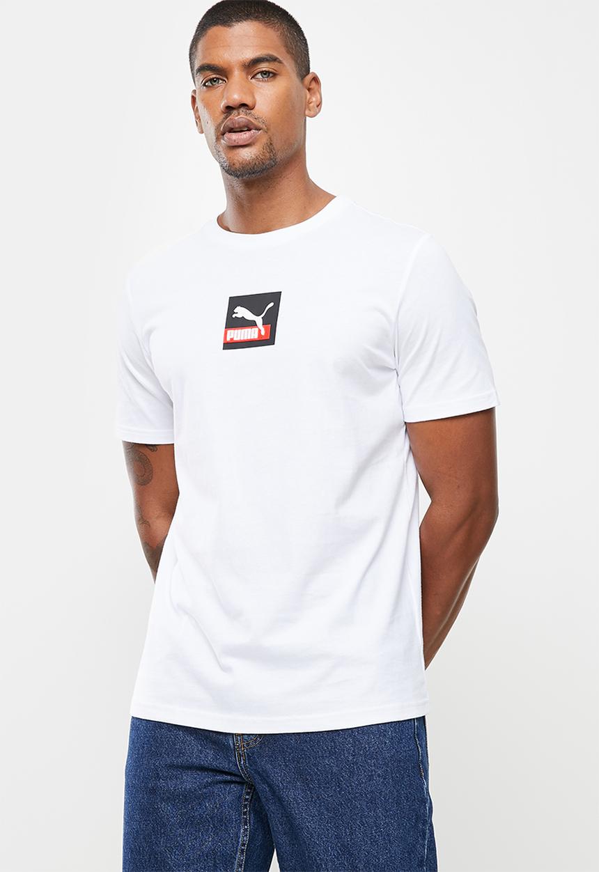 PUMA - Brand love tee - puma white