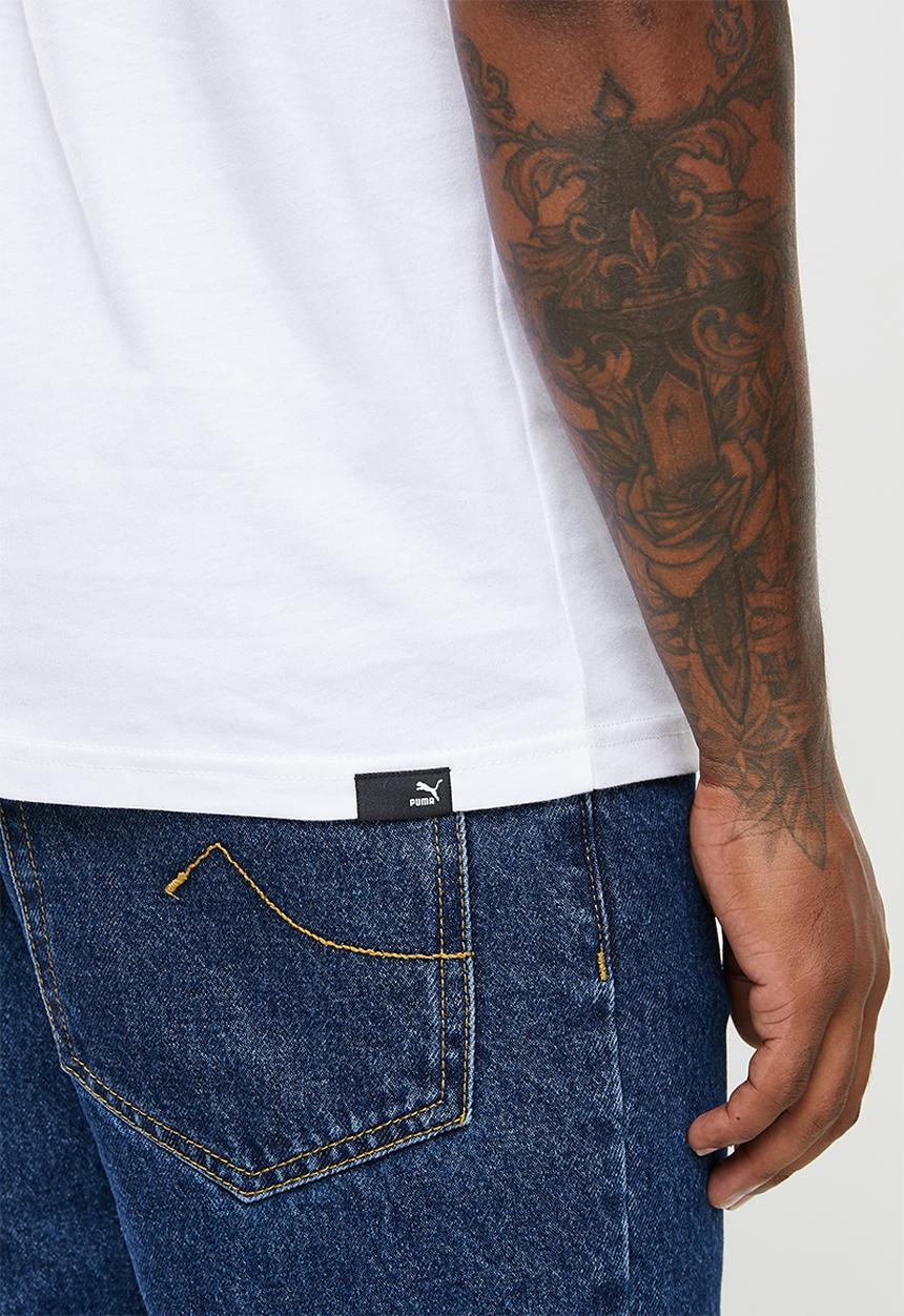 PUMA - Brand love tee - puma white