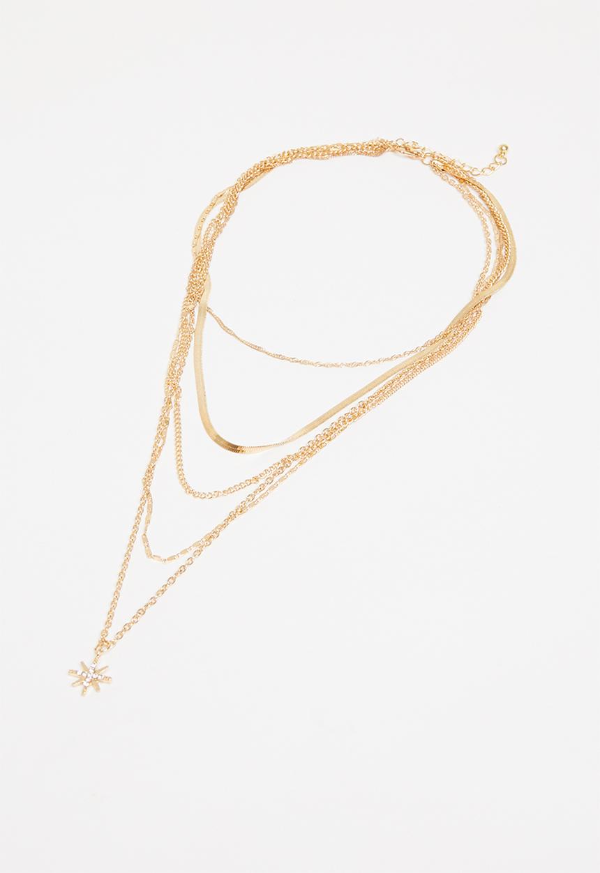 Superbalist - Alice layered necklace - gold