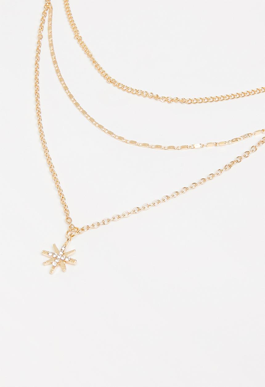 Superbalist - Alice layered necklace - gold