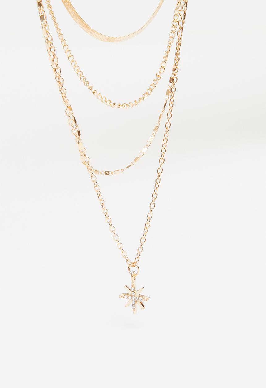 Superbalist - Alice layered necklace - gold