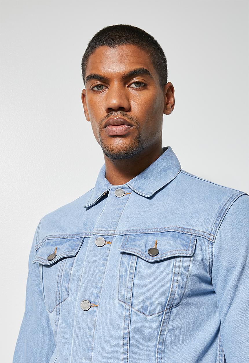 Superbalist - San fran denim trucker - light blue