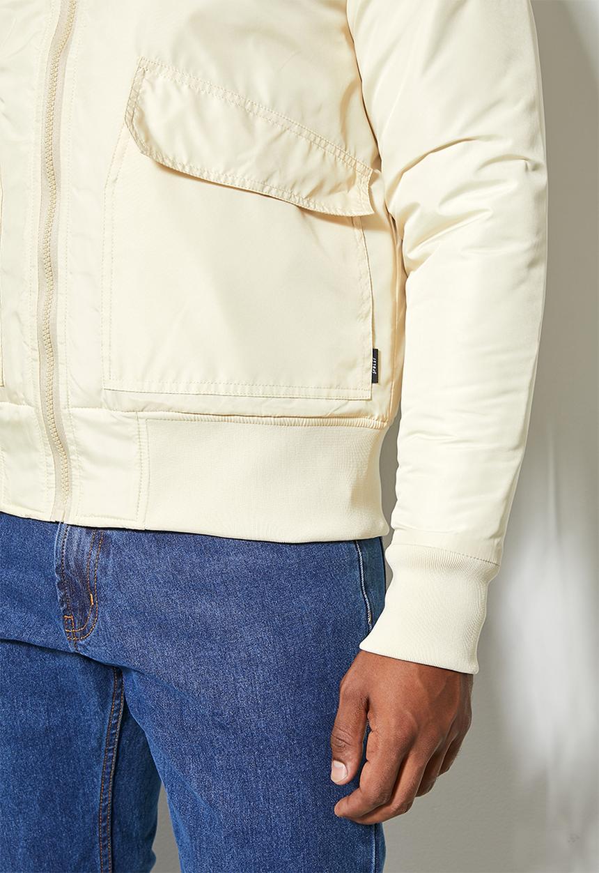 Superbalist - Nevada padded bomber - ecru