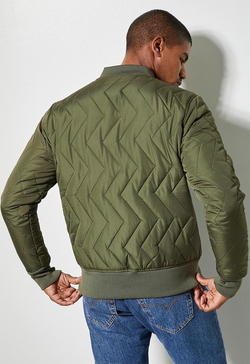 Superbalist - Nevada quilted bomber - khaki green