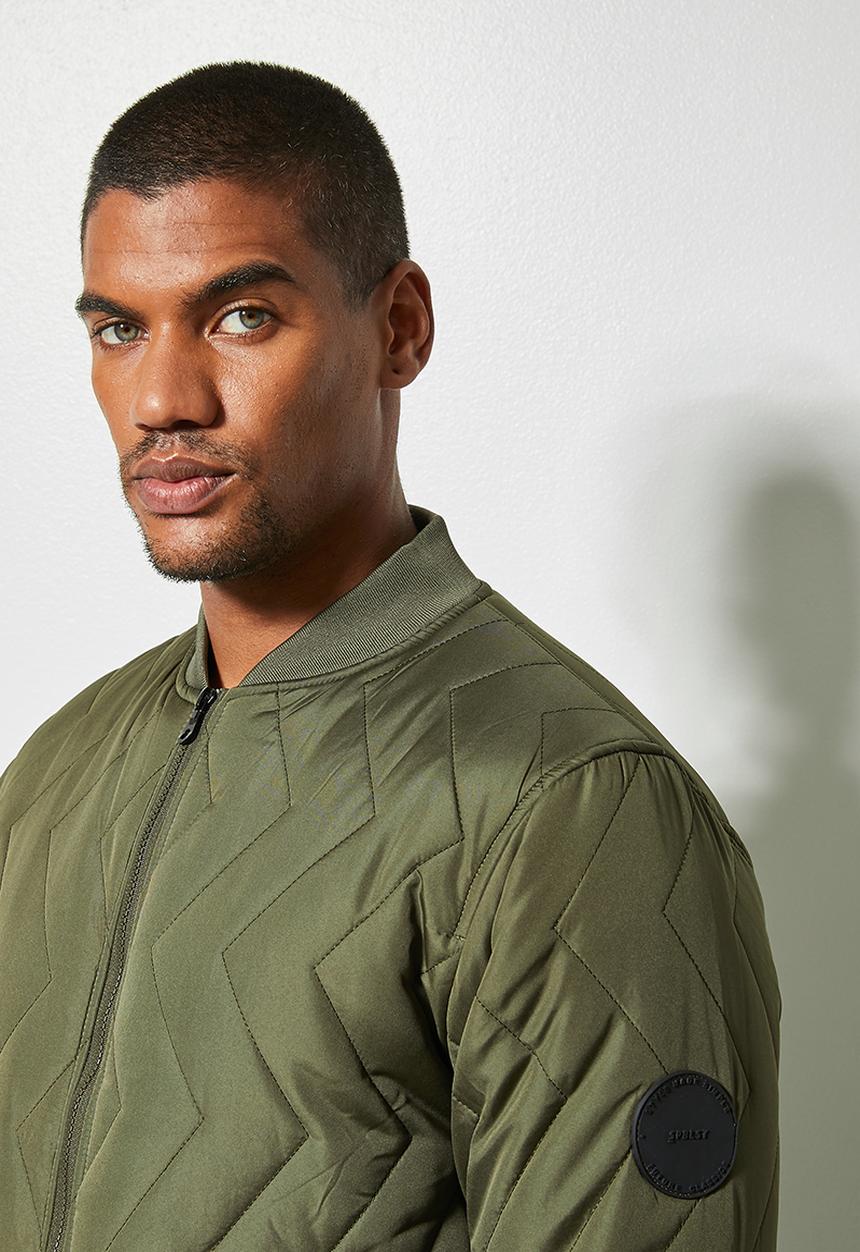 Superbalist - Nevada quilted bomber - khaki green