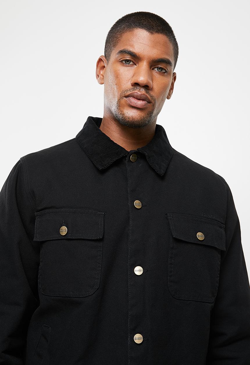 Jonathan D - JD Ryan Button Up Workwear Jacket  - Black