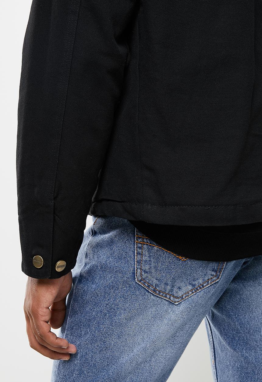 Jonathan D - JD Ryan Button Up Workwear Jacket  - Black