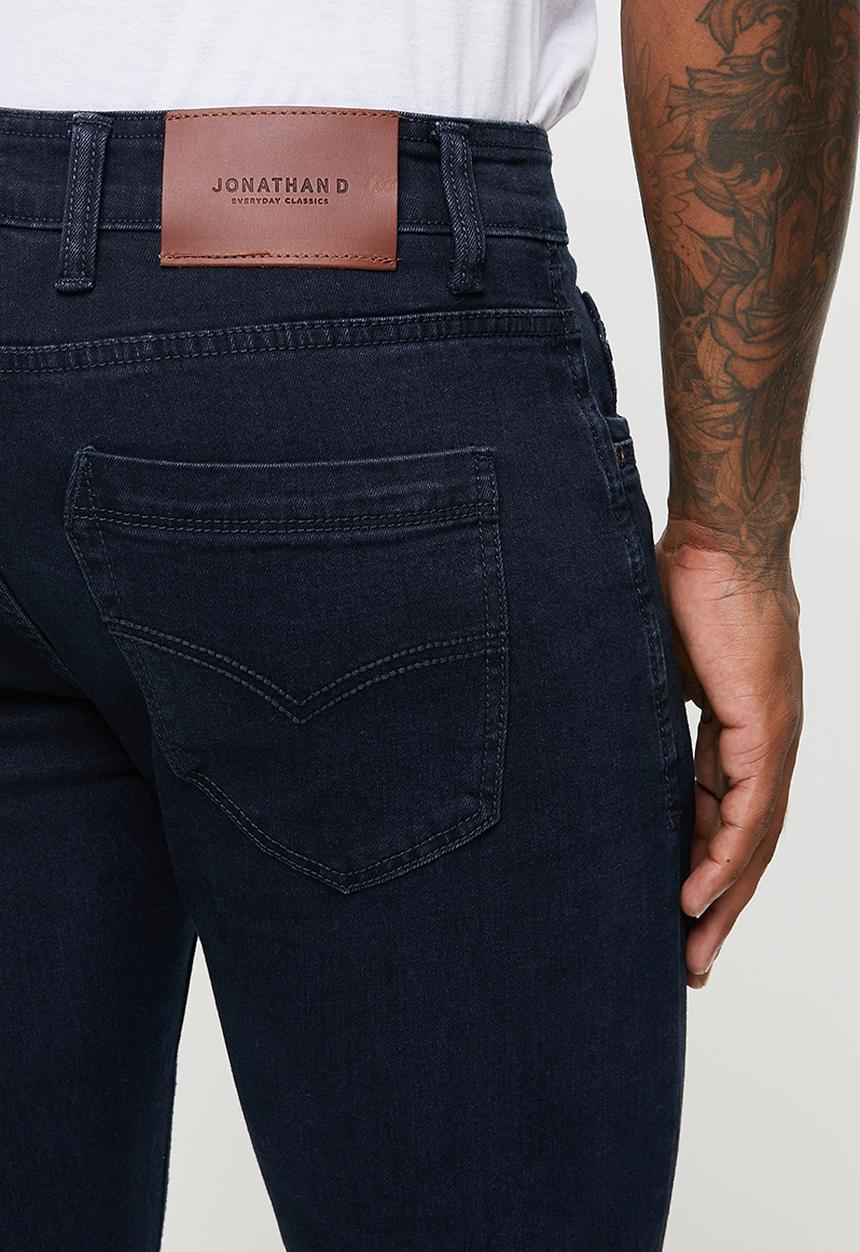 Jonathan D - JD Jacob Slim Fit Jeans- Blue Black
