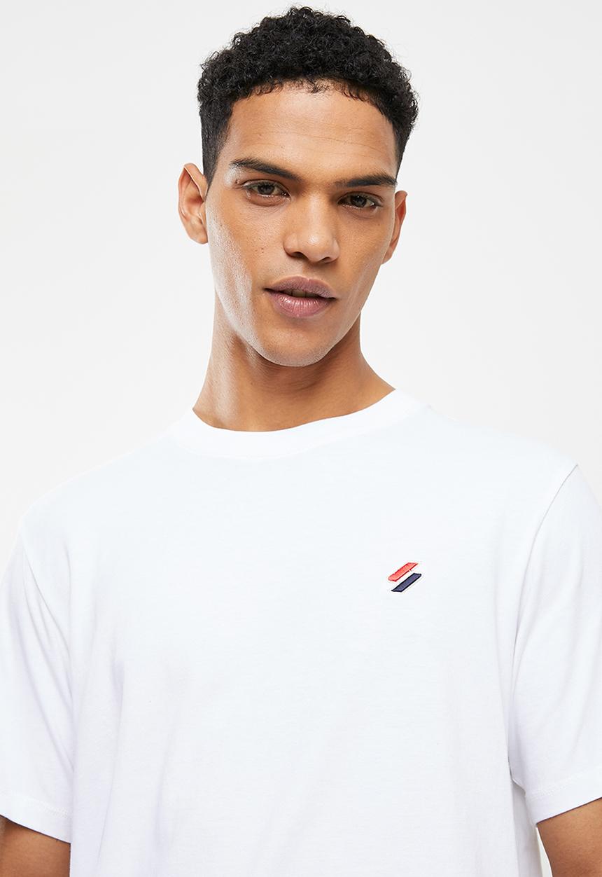 Superdry. - Superdry code essential tee - white