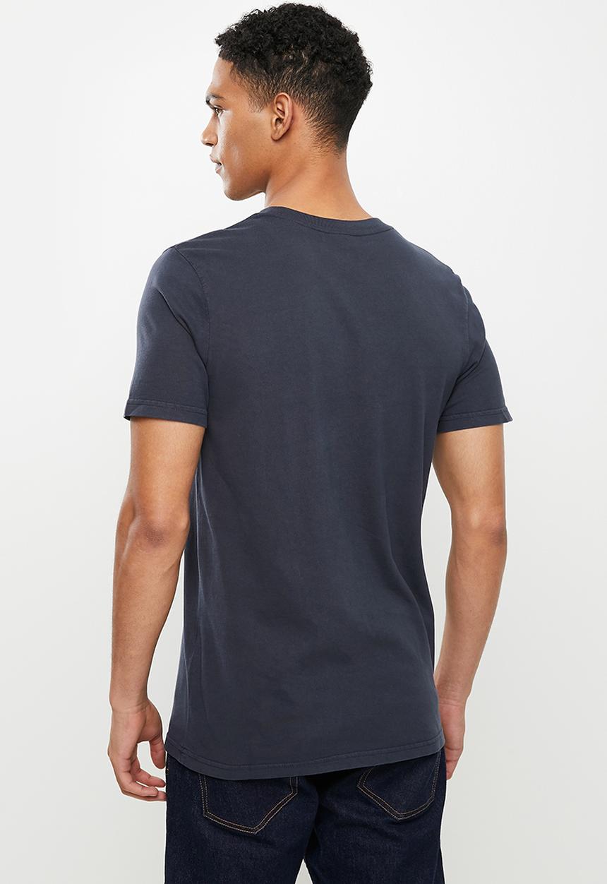 Superdry. - Vl ac tee 220 - eclipse navy