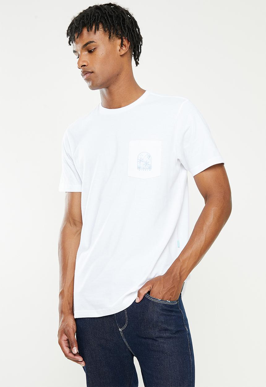 Vissla  - Bluffs short sleeve pkt tee - white