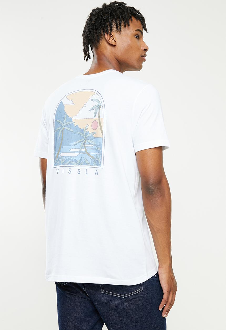 Vissla  - Bluffs short sleeve pkt tee - white