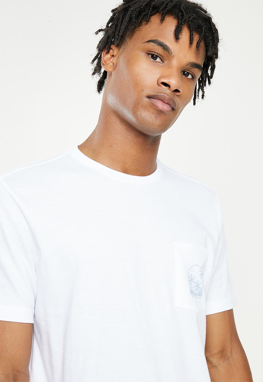 Vissla  - Bluffs short sleeve pkt tee - white