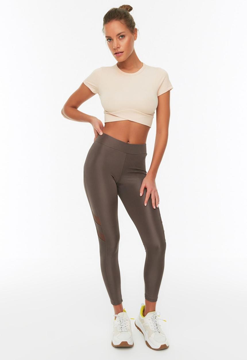 Trendyol - Sport leggings - mink