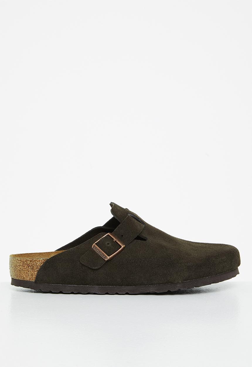 Birkenstock - Boston suede soft footbed - mocca