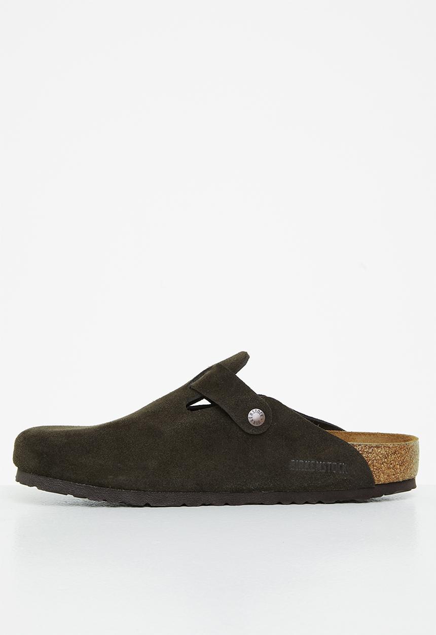 Birkenstock - Boston suede soft footbed - mocca