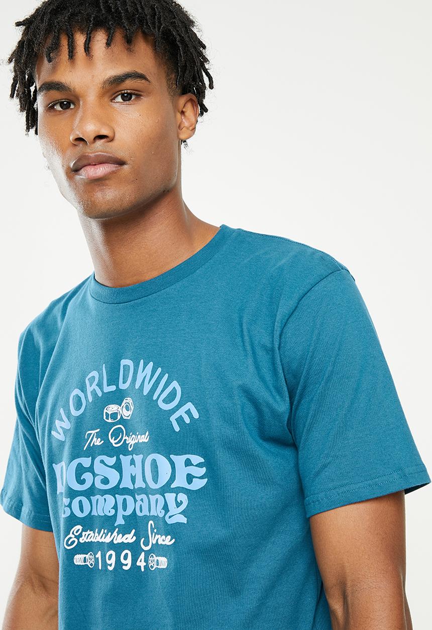 DC - Dc higher rank short sleeve - moroccan blue