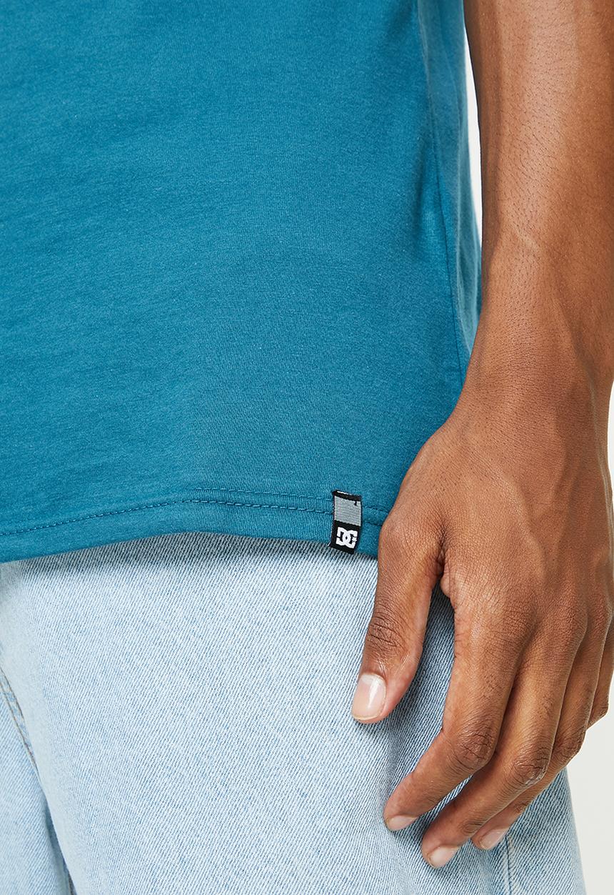 DC - Dc higher rank short sleeve - moroccan blue