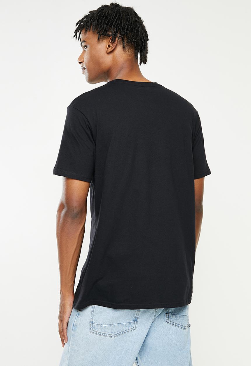 Quiksilver - Corp logo ss tee - black