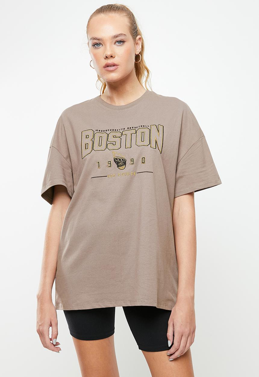 Factorie - Original relaxed graphic tee - burnt iron