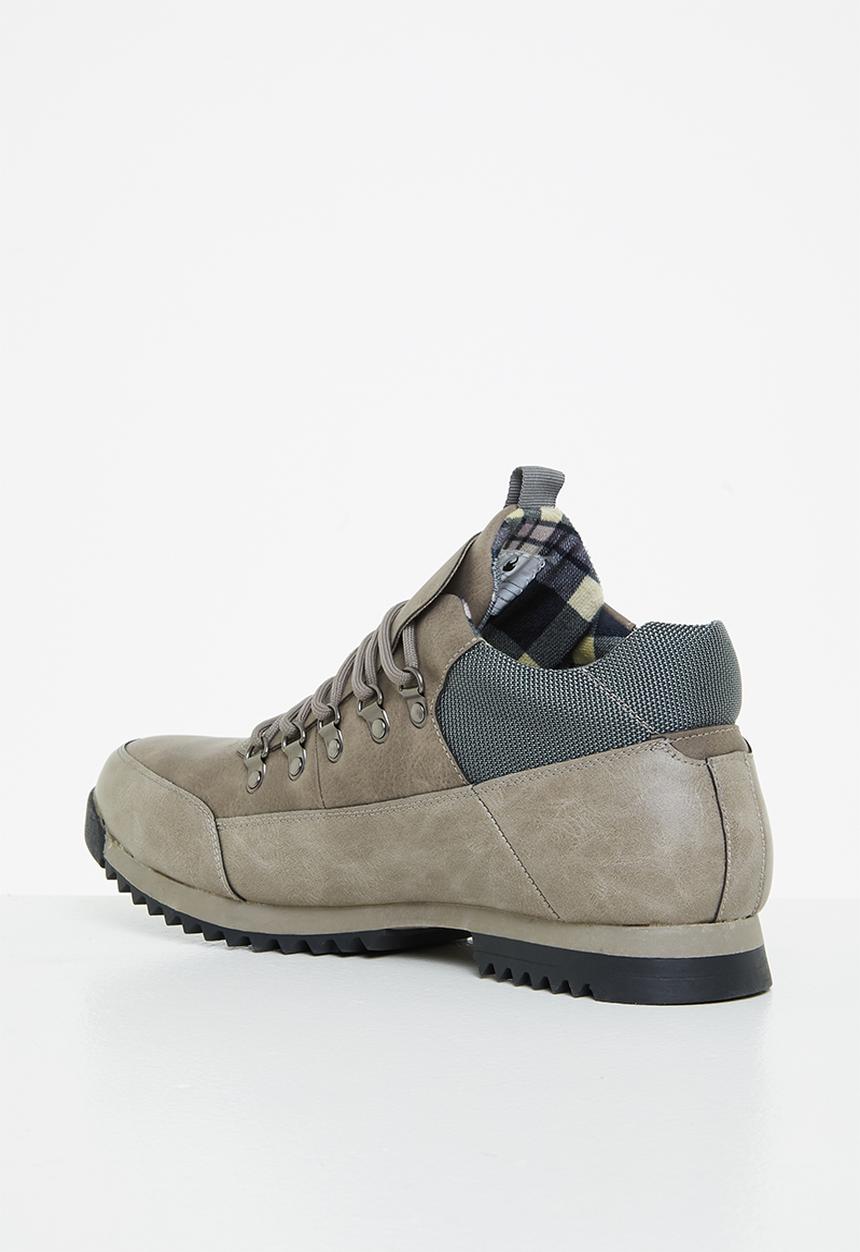 UrbanArt - Crocco 21 faux nubuck & faux leather - grey