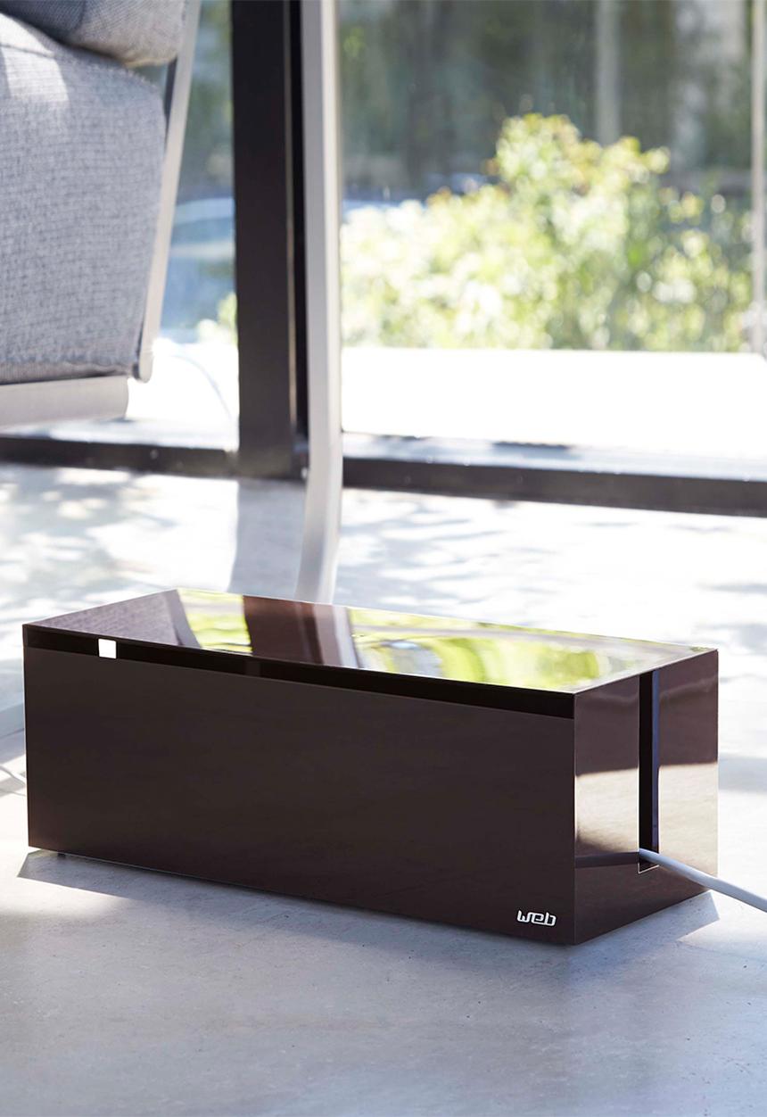 Yamazaki - Web cable box - black