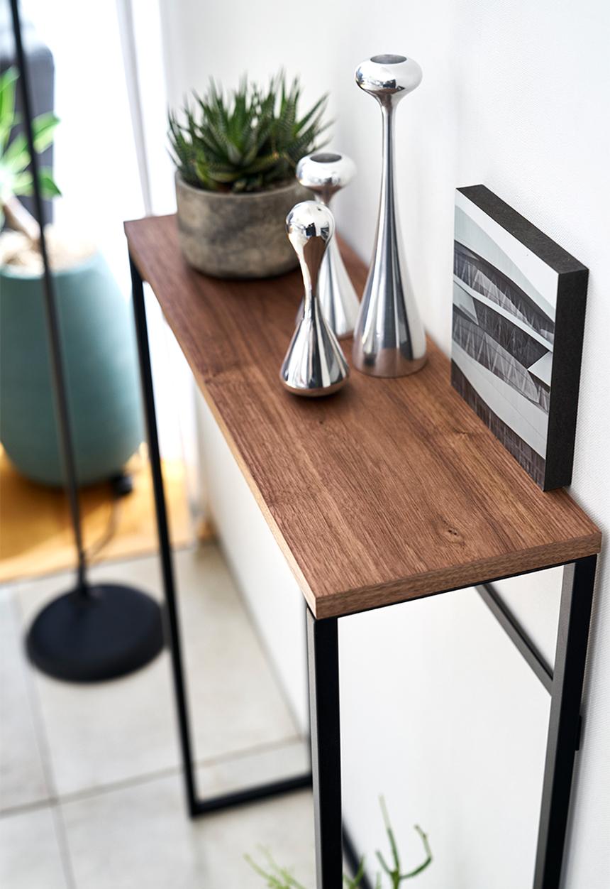 Yamazaki - Tower console table - black