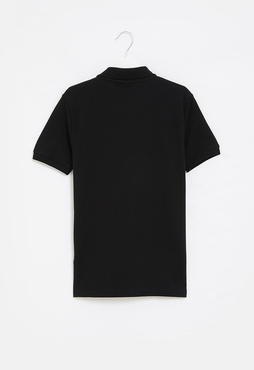 POLO - Boys classic short sleeve golfer - black