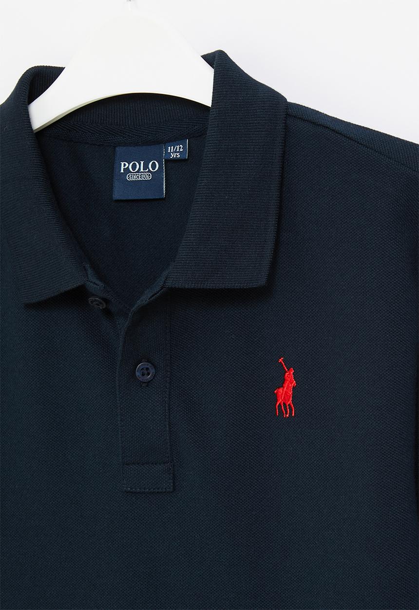 POLO - Boys classic short sleeve golfer - navy