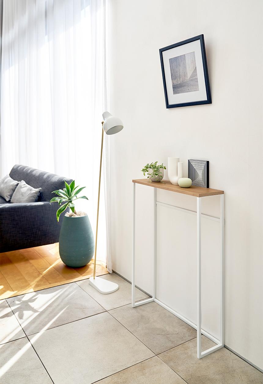 Yamazaki - Tower console table - white