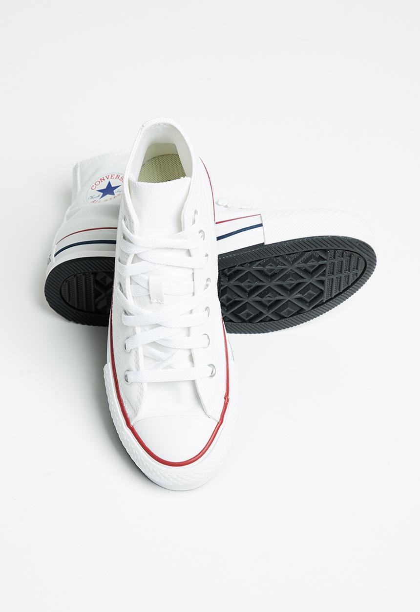 Converse - Chuck taylor all star eva lift canvas platform hi - white/garnet/navy
