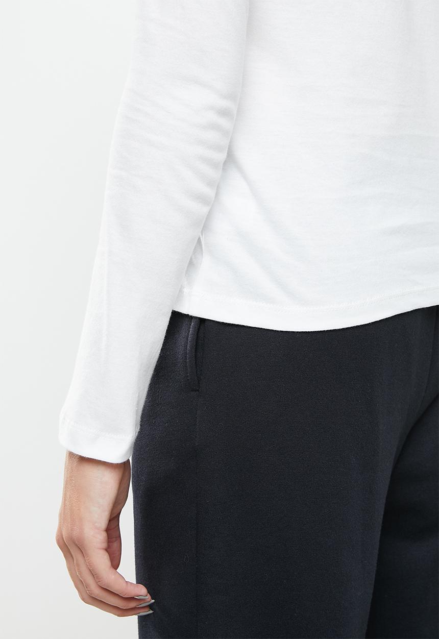 Roxy - Women long sleeve tee - snow white