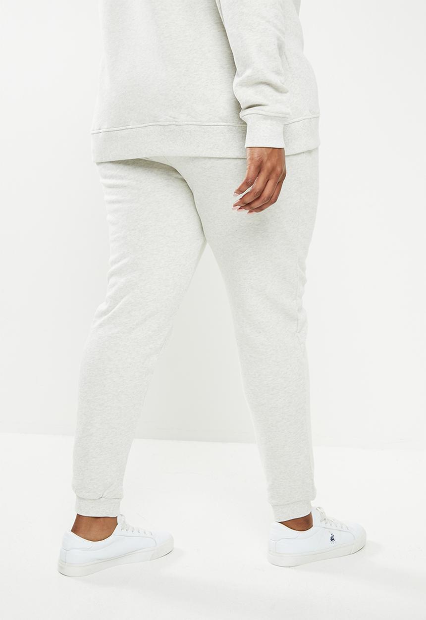 POLO - Plus wmn track pants - stone