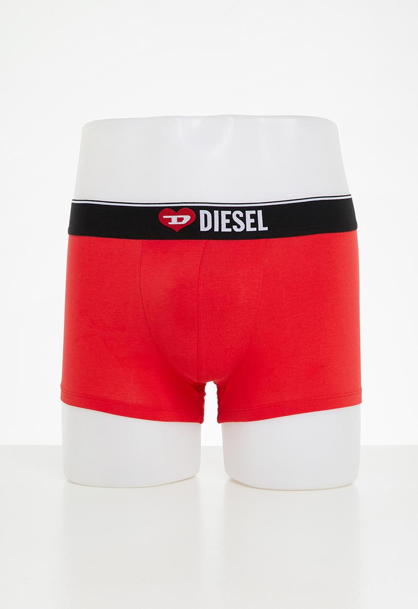 Diesel  - Umbx-damien three pack boxers - red/grey/black