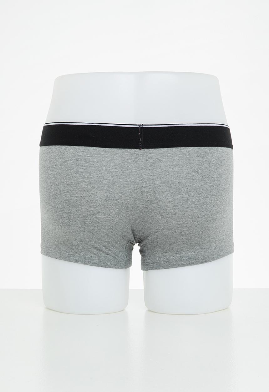 Diesel  - Umbx-damien three pack boxers - red/grey/black