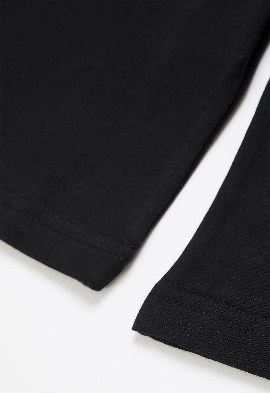 POLO - Boys classic tee - black