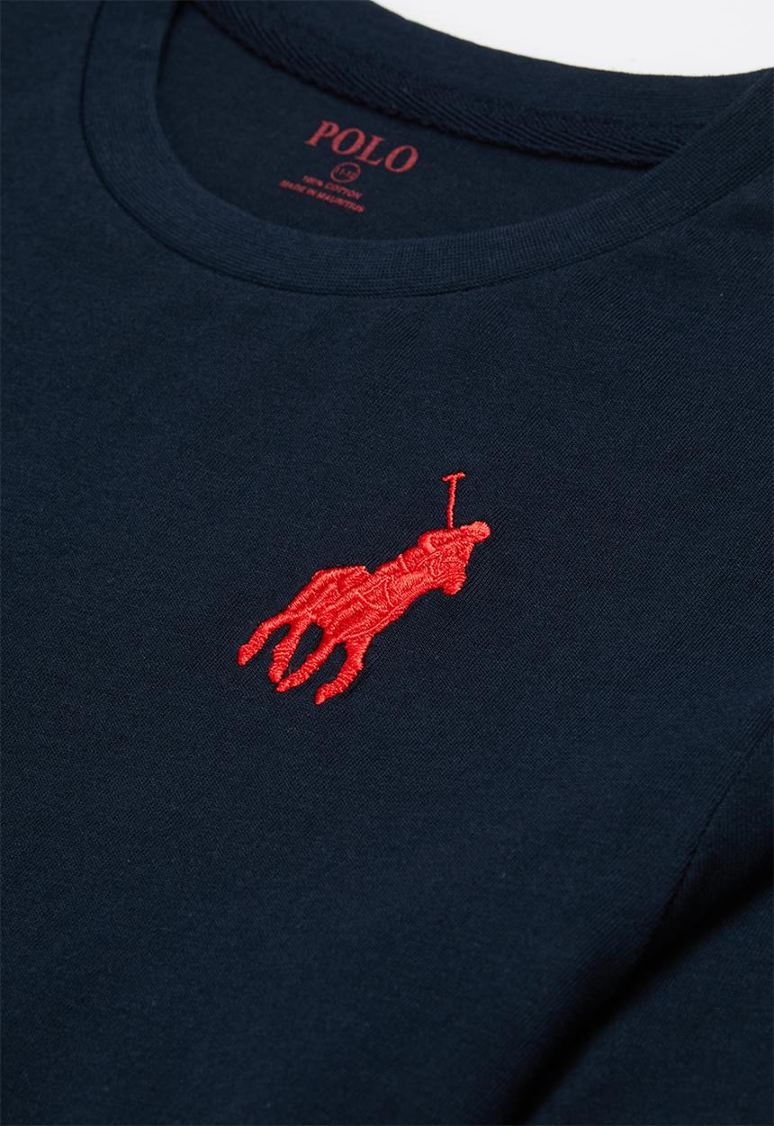 POLO - Boys classic tee - navy