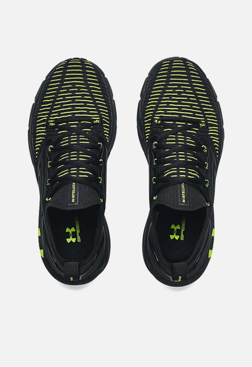 Under Armour - Ua hovr phantom 2 inknt - black & high-vis yellow