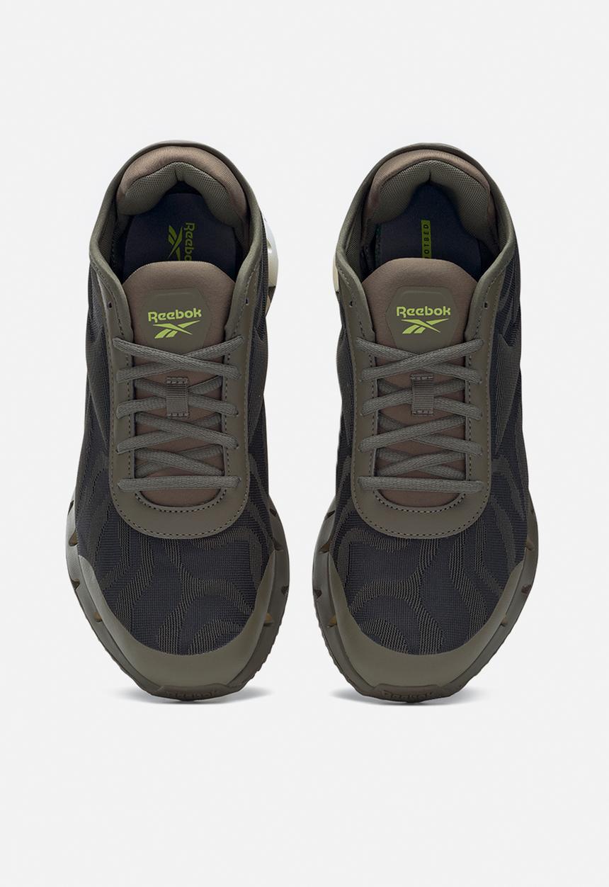Reebok - Zig dynamica 3 - army green/core black/acid yellow