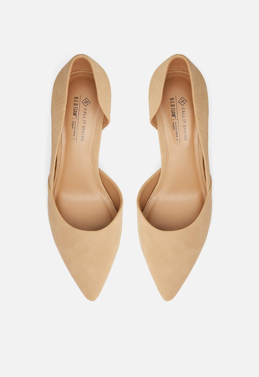 Call It Spring - Ariaa heel - bone