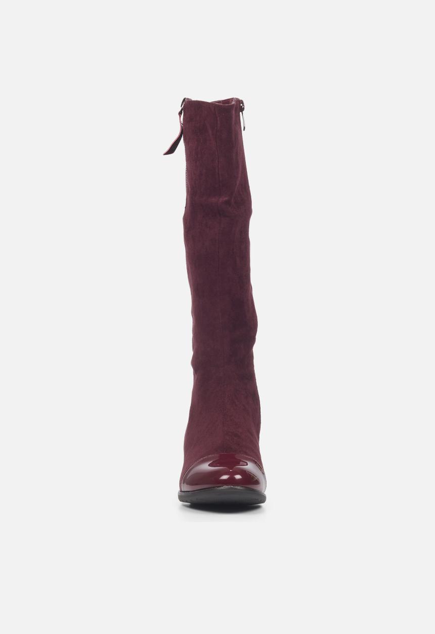 Butterfly Feet - Huda 5 riding boot - burgundy