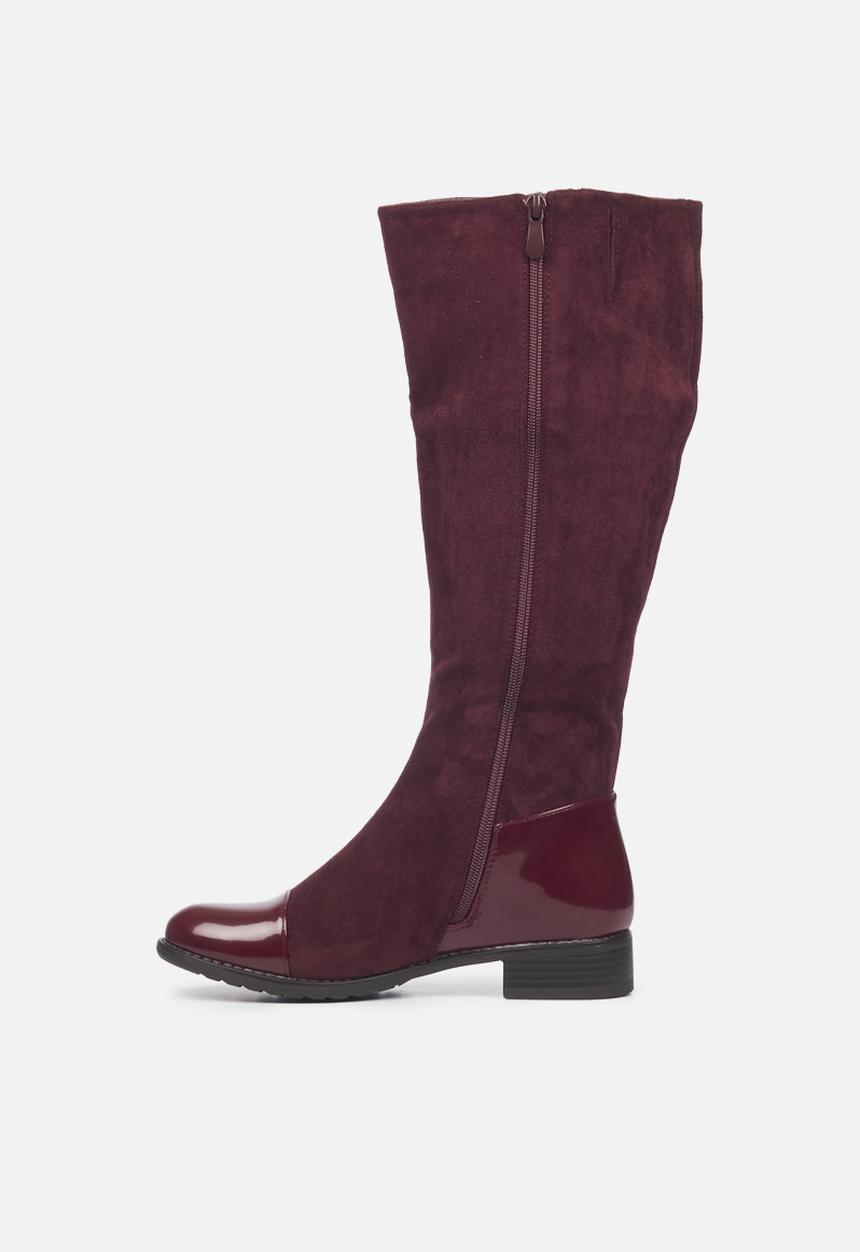 Butterfly Feet - Huda 5 riding boot - burgundy