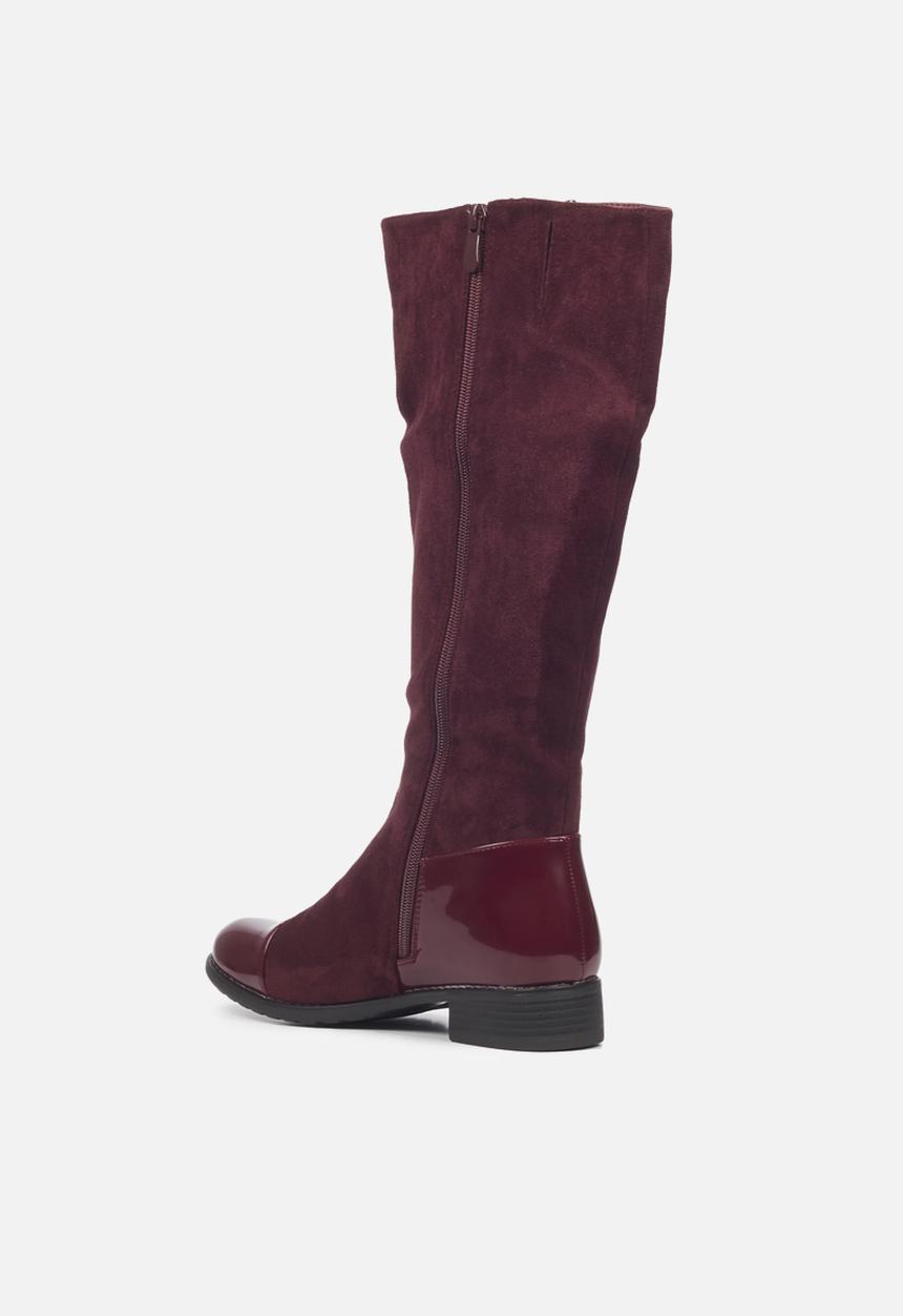 Butterfly Feet - Huda 5 riding boot - burgundy