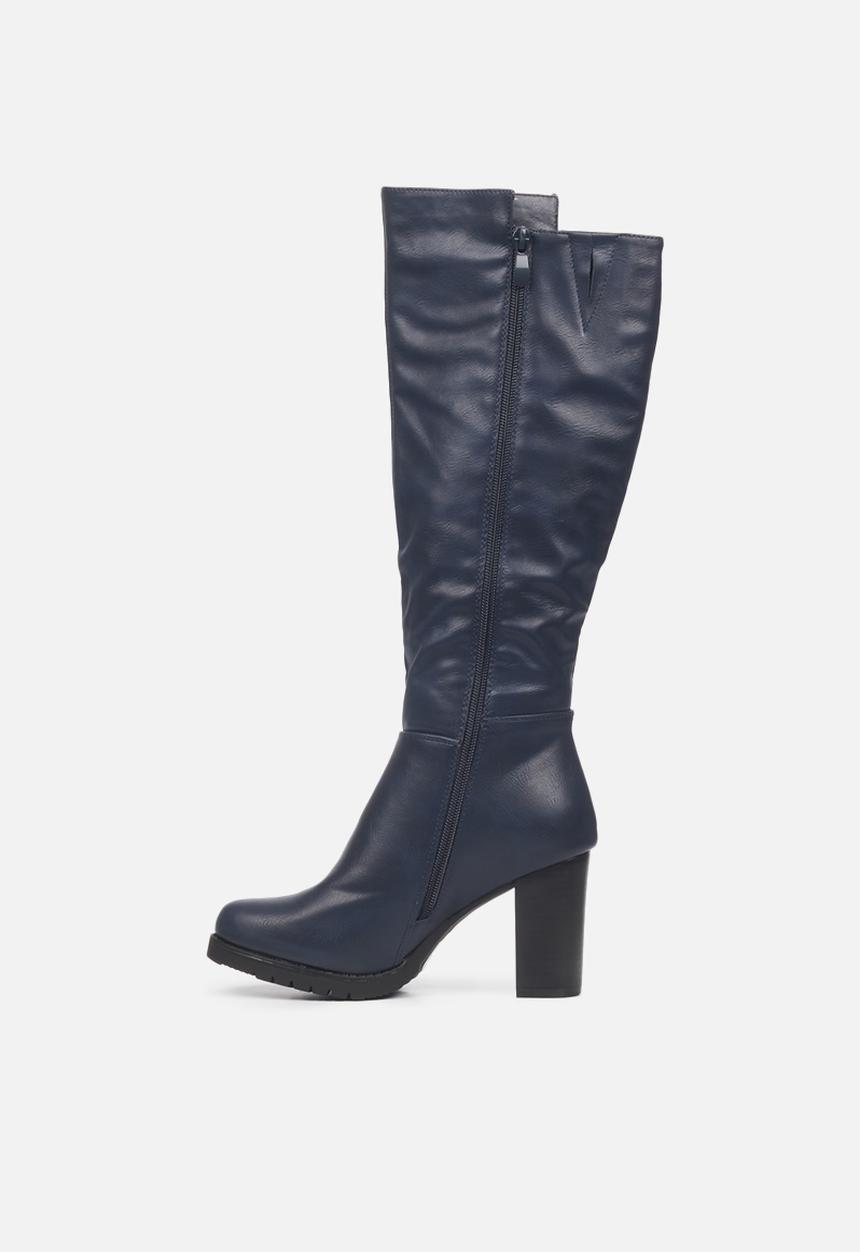 Butterfly Feet - June 1 knee high boot - navy