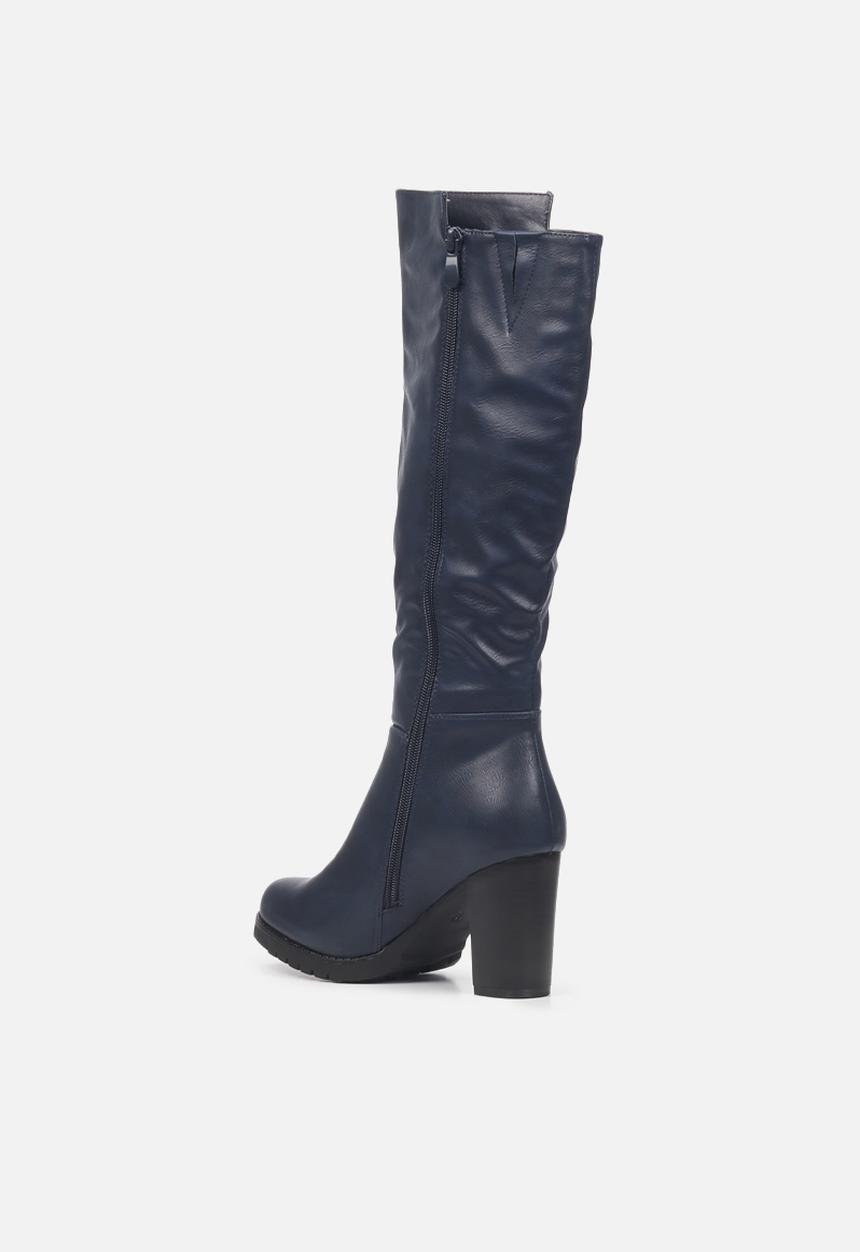 Butterfly Feet - June 1 knee high boot - navy