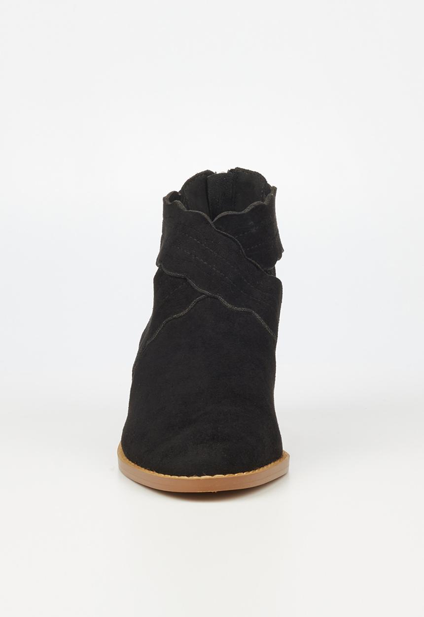 Butterfly Feet - Saddle 4 ankle boot - black