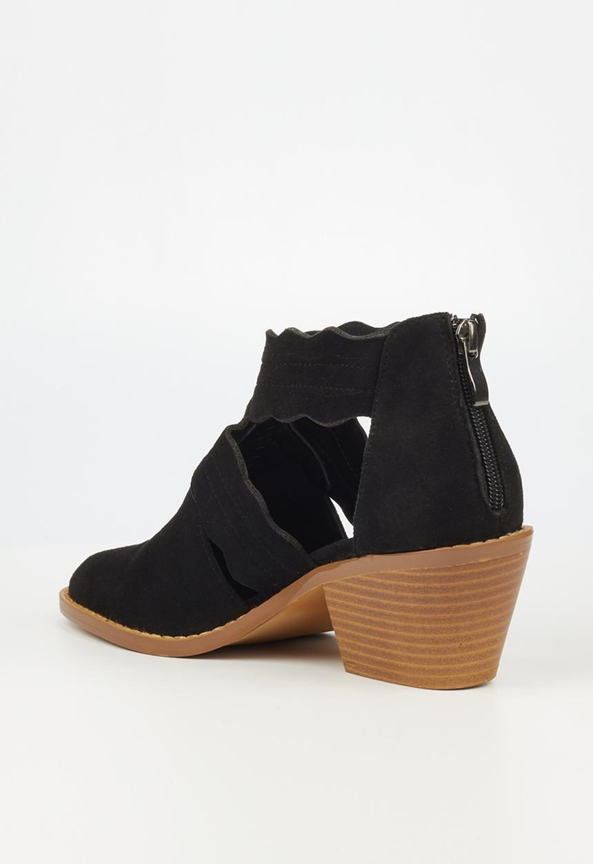 Butterfly Feet - Saddle 4 ankle boot - black